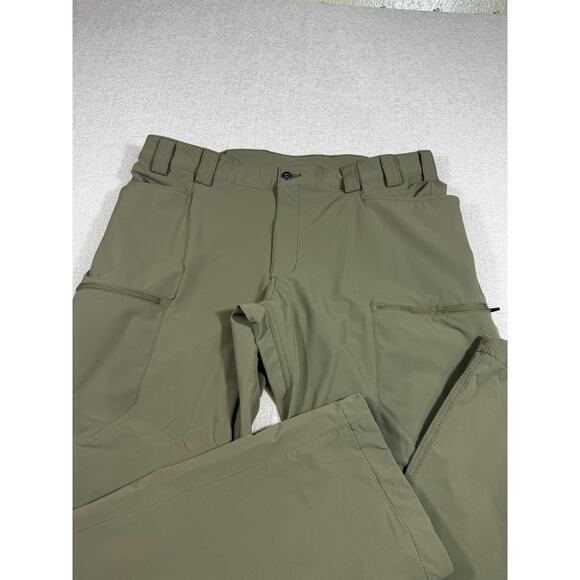Duluth Trading Co Men 40x34 Tan Flexpedition Cargo Pants Stretch Utility Work - Picture 9 of 9